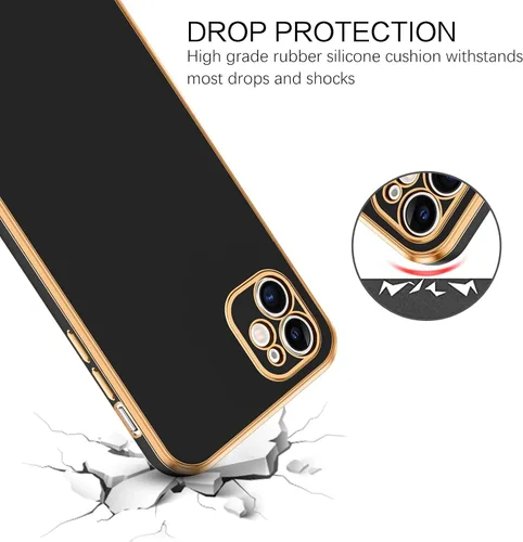 Vista 8 de VENINGO Funda para iPhone 11, fundas para iPhone 11, TPU suave de ajuste delgado, con pulsera ajustable, resistente a los arañazos, a prueba