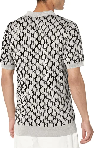 Vista 2 de Karl Lagerfeld Paris Jersey Polo Algodón con Logo para Hombre