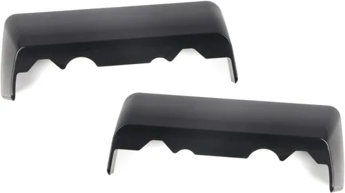 Vista 8 de ITrims Accesorios de coche para Toyota Prado J150 2010-2022 portaequipajes de extremo de riel protector de equipaje central de carga cubierta