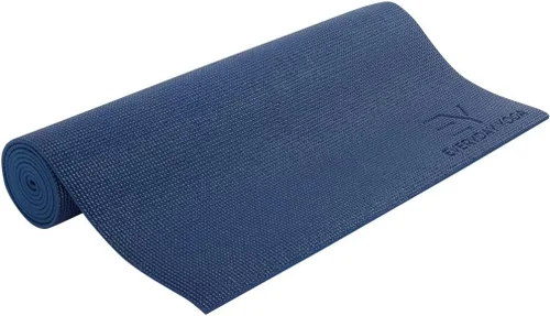 Vista 13 de Everyday Yoga Estera Deluxe, espaciosa de 72"x24" antideslizante para cómodos entrenamientos en casa, extra gruesa de 3-5mm