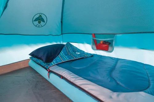 Vista 5 de Coleman Kids Wonder Lake Tent with Rainfly, Sets Up in About 10 Minutes, 2-Person Glow-in-The-Dark Tent for Campsite, Backyard, or