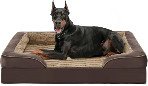 Vista 20 de FURTIME Cama Ortopédica para Perros para Perros Pequeños - Camas de Sofá para Perros Pequeños Lavables, Cama de Sofá de Espuma de Apoyo