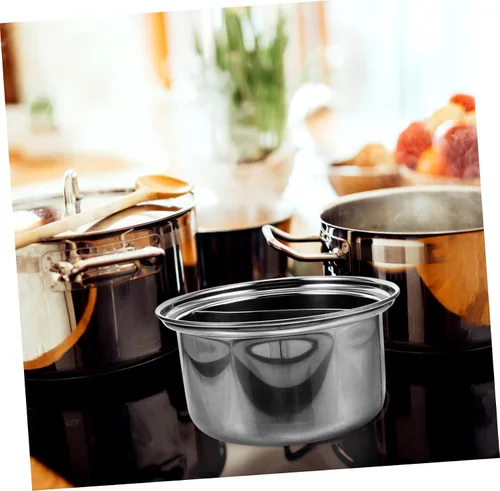 Vista 5 de DOITOOL Olla de sopa pequeña de acero inoxidable compatible con olla de inducción Hotpot Liner