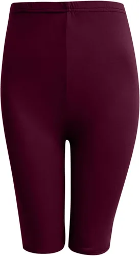 Vista 5 de Leggings capri para mujer, estilo casual, hasta la rodilla, pantalones de yoga de cintura alta, pantalones de yoga suaves y cortos