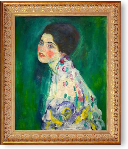 Vista 9 de A&T ARTWORK Avenue to Schloss Kammer por Gustav Klimt. Las reproducciones de arte clásico del mundo, impresiones en lienzo giclée para decoración