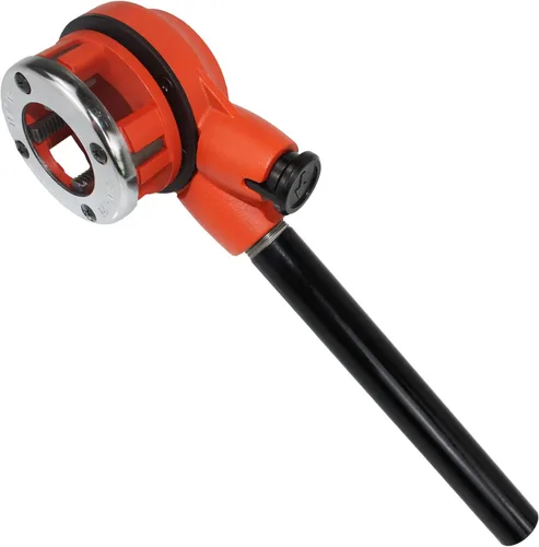Vista 6 de HFS (R) - Juego de trinquetes para roscar tubos con mango, piezas de roscado de tubo con trinquete y herramienta de roscado de tubo con trinquete