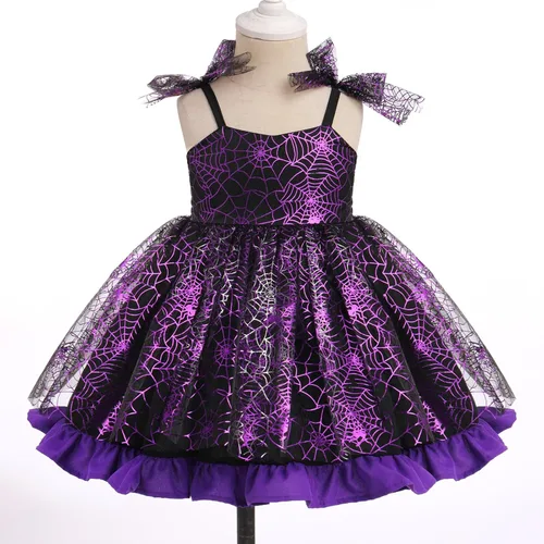 Vista 3 de Vestido de cumpleaños para niña, sin mangas, sin espalda, vestido de tutú de princesa, vestido de tutú para fiesta de tartas, sesión de fotos