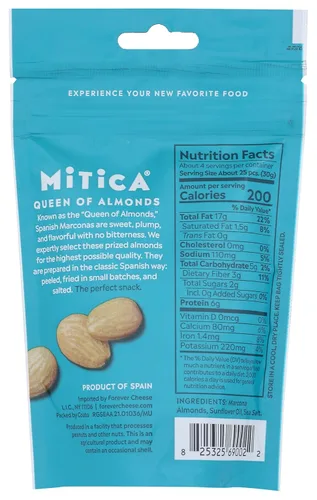 Vista 2 de Mitica Almendras Marcona, 4 onzas