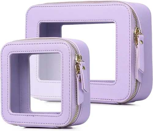 Vista 81 de Bolsa de maquillaje transparente (negro L)