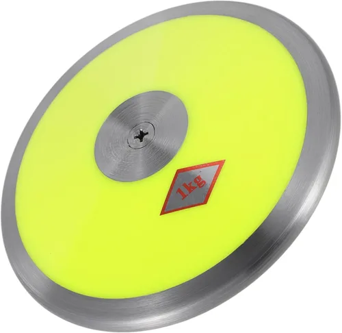 Vista 7 de disco de nylon 2.2 lbs, equipo de entrenamiento de lanzamiento al aire libre de la base 2.2Lbs del borde de acero Steel inner center, nylon outer
