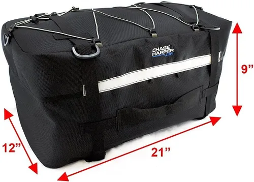 Vista 6 de Chase Harper USA 4100 B'Alaska Baúl Trasero - Resistente al Agua, Resistente al Desgarro, Nylon Balístico de Grado Industrial con Sistema de Montaje