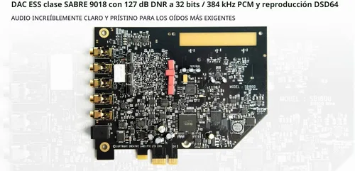 Vista 2 de Creative Sound Blaster AE-7 Hi-Res PCIe Tarjeta de sonido para juegos y ACM
