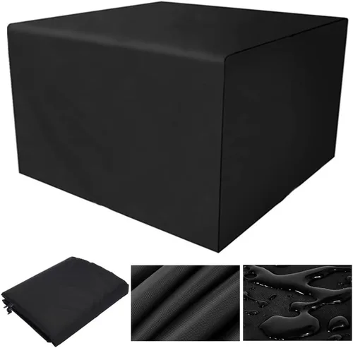 Vista 10 de Cubiertas para muebles de patio, cubierta impermeable para sofá al aire libre de 48 x 36 pulgadas, cubierta para juego de comedor al aire libre