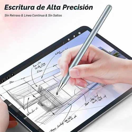Vista 2 de Lápiz capacitivo para pantalla táctil, paquete de 4 lápices capacitivos universales para iPad pro/iPhone/tabletas Android y todas las pantallas