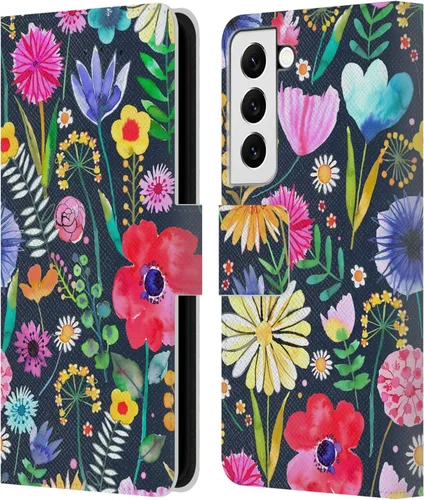 Vista 89 de Head Case Designs Officially Licensed Ninola Butterfly Nature Spring Floral Leather Wallet Case Compatible with Samsung Galaxy A07 4G