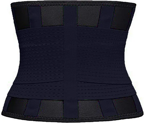 Vista 4 de Fanteecy 2021 - Corsé de entrenamiento de cintura para mujer, cinturón reductor adelgazante, moldeador de cuerpo, pérdida de peso, faja deportiva