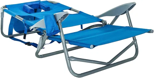 Vista 9 de Ostrich On-Your-Back - Silla de playa reclinable de 5 posiciones (paquete de 2)