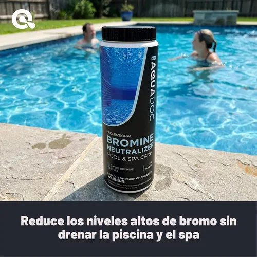 Vista 2 de AquaDoc Neutralizador de bromo para piscinas y jacuzzis - Tiosulfato