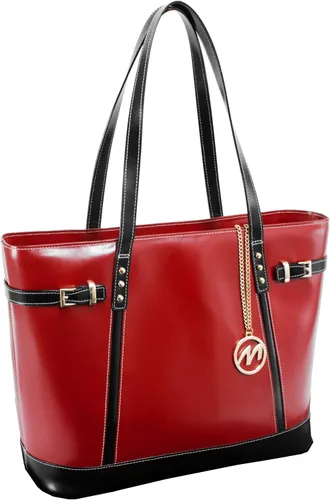 Vista 3 de McKlein Serafina - Bolso de piel para mujer con bolsillo para tablet
