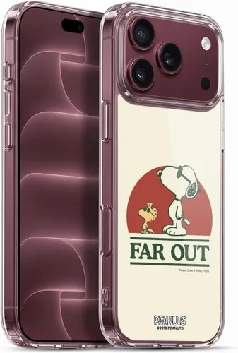 Vista 112 de Head Case Designs Funda de gel suave con licencia oficial de Peanuts Freak Flag Fly Woodstock 50th compatible con Apple iPhone 7 Plus/iPhone 8 Plus
