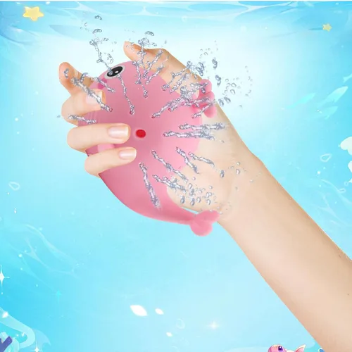 Vista 4 de 12 bolas de agua de pulpo para niños, juguetes sensoriales para aliviar el estrés flotante para piscina, playa, baño, juguete de bomba de agua