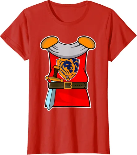 Vista 32 de Disfraz medieval de caballero de Halloween para adultos y niños, Negro, S