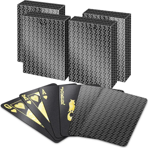 Vista 12 de BIERDORF Cartas de Juego de Póquer Impermeables de Plástico - Baraja Duradera y Elegante - Cartas Profesionales Premium de Índice Estándar
