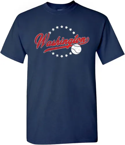 Vista 27 de Camiseta de hombre estilo vintage del equipo para aficionados al béisbol