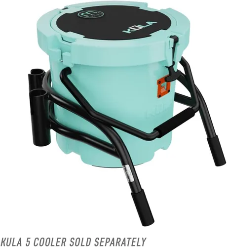 Vista 6 de BOTE Caña de pesca Caza Bucket Rac System Aluminio Rack Cooler Holder para compatible iSUP Kayak Hard SUP Micro Skiff Stand Up Paddle Board