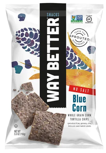 Vista 24 de Way Better Snacks Chips de tortilla, batata, 5.5 onzas
