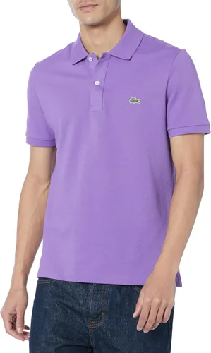 Vista 38 de Lacoste Camisa polo de manga corta para hombre Slim Fit L12.12 azul (Argentine Blue)
