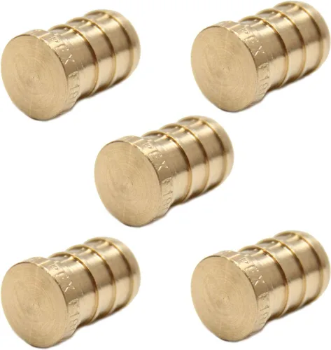 Vista 7 de EFIELD Barb Crimp Pex - Tapón (tapa de extremo) de 1 pulgada (paquete de 5)