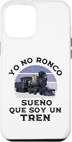 Vista 10 de iPhone 12 mini Yo No Ronco Sueño Que Soy Un Tren Para Amantes del Tren Case