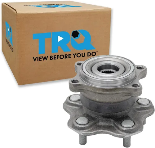 Vista 84 de TRQ Cojinete de rueda lateral del pasajero trasero y conjunto de cubo compatible con Ram ProMaster 1500 ProMaster 2500 ProMaster 3500 2014-2023