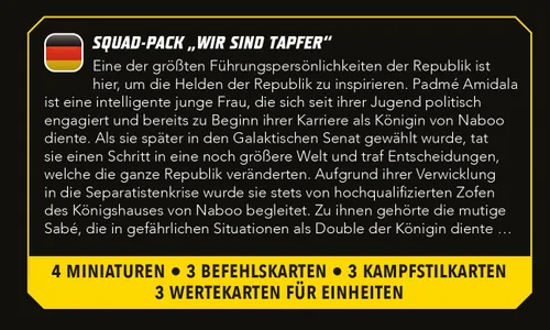 Vista 6 de Star Wars Shatterpoint We Are Brave SQUAD PACK - Juego de miniaturas de mesa, juego de estrategia para niños y adultos, a partir de 14 años, 2