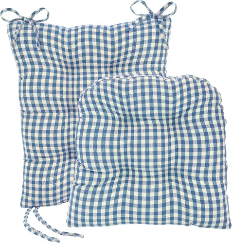 Vista 20 de Klear Vu The Gripper - Juego de cojines antideslizantes para silla mecedora con acolchado grueso, incluye almohadilla de asiento y almohada
