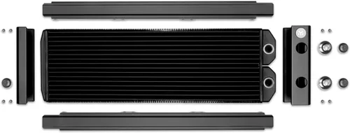 Vista 6 de EK WB EK-Quantum Surface S360 Radiador, triple, edición negra, paquete de 2 Negro Edition