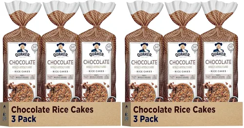 Vista 8 de Quaker Tortas de Arroz Grandes, Manzana y Canela, Paquete de 3