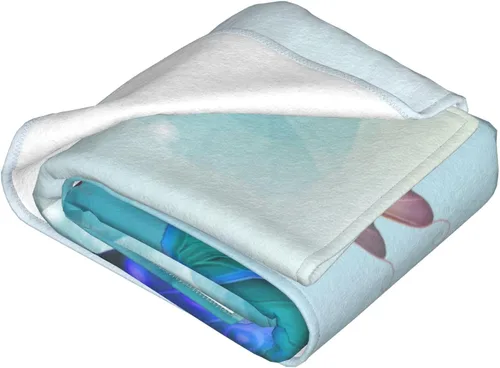 Vista 3 de Manta de mariposa para niños y niñas, lindas mantas de mariposa para niños, manta de forro polar suave para niños pequeños, 40 x 50 pulgadas