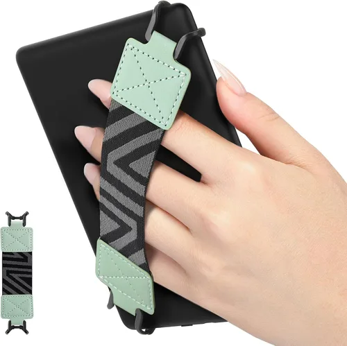 Vista 33 de MoKo Correa de mano de seguridad para tablet Kindle eReaderFire de 6 a 8 pulgadas, Kindle/Kobo/Voyaga/Lenovo/Sony E-Book Tablet, correa de mano