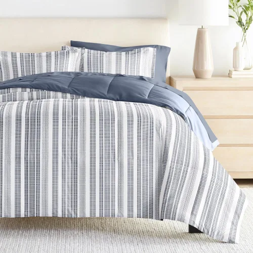 Vista 114 de Linen Market Juego de Sábanas de Microfibra Cepillada Twin de 3 Piezas – Certificado Oeko-TEX Ultra Suave y Sin Arrugas - Sábanas de Bolsillo Blanco