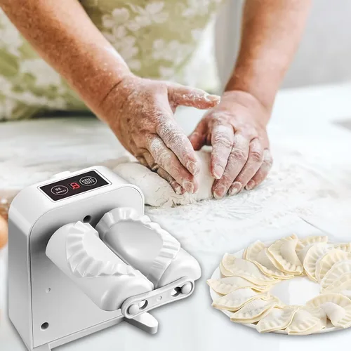 Vista 8 de Máquina automática para hacer albóndigas, máquina eléctrica de bolas de masa para el hogar, fabricante chino de bolas de masa con cuchara y cepillo