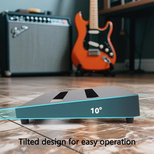 Vista 5 de GOKKO Tablero de Pedales de Guitarra 13.8" x 11" con Bolsa de Transporte (GKS-14)