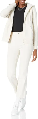 Vista 5 de Tienda Essentials - Chaqueta de forro polar con capucha y cremallera, para mujer