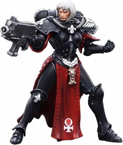 Vista 10 de Figuras de acción JoyToy 1/18 Warhammer 40k Mecha Joy Toy Modelo de Adepta Sororitas Hermana de Batalla Hermana Jurel