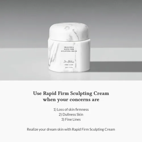 Vista 7 de Dr.Althea Rapid Firm Sculpting Cream Crema reparadora para ayudar con las arrugas de la piel Resplandor y piel de vidrio Cuidado de la piel