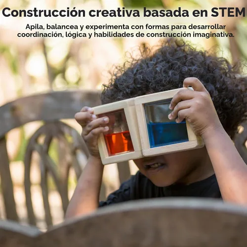 Vista 6 de Plan Toy Water Blocks Multicolor