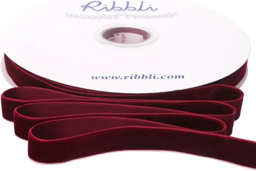 Vista 10 de Ribbli - Cinta de terciopelo negro de 1 pulgada, carrete continuo de 25 yardas, cinta de Navidad negra para envoltorios de regalos, manualidades