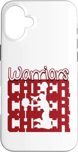 Vista 23 de Warriors Cheer Back to School Cheerleading Spirit M Case for iPhone 16