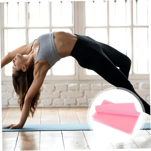 Vista 6 de TOYANDONA 3 bandas de resistencia para estiramiento y entrenamiento, bandas elásticas de ejercicio para flexibilidad, yoga, entrenamiento de fuerza